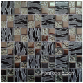 Maschetta di miscela elettroplata Mosaico laminato marrone